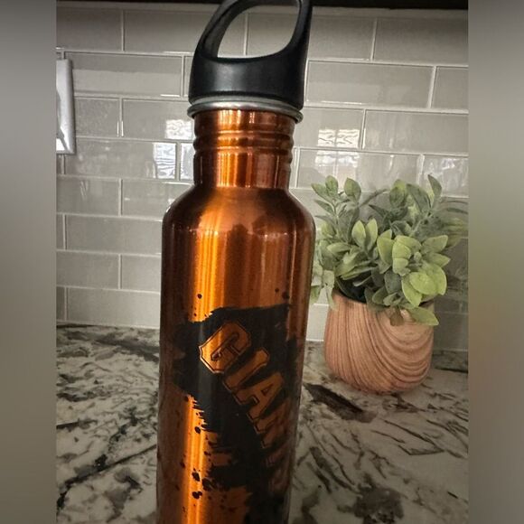 San Francisco Giants Orange & Black Stainless Water Bottle Canister - Picture 2 of 11